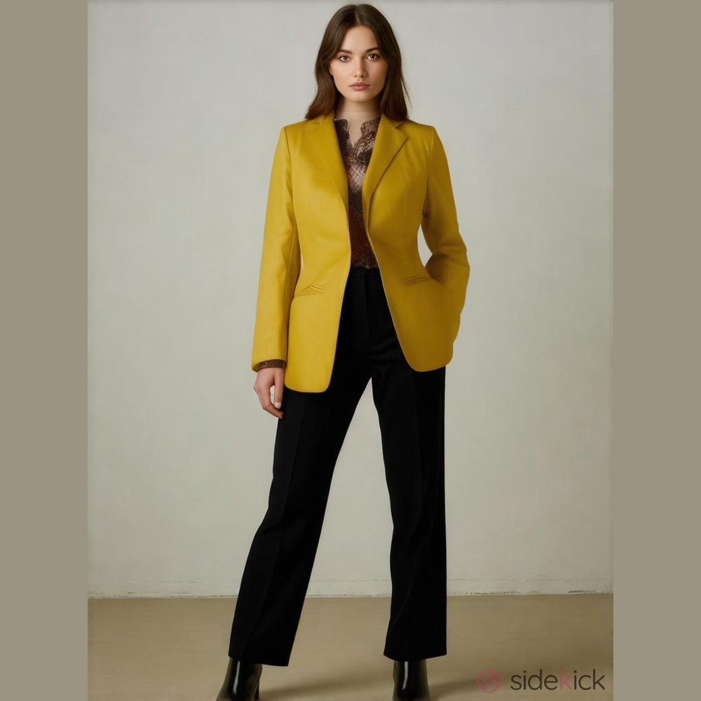 Rosevelvet Faux Leather Blazer. Available in gold and mauve. P2P 17” SIZE S, NWT - Picture 1 of 6